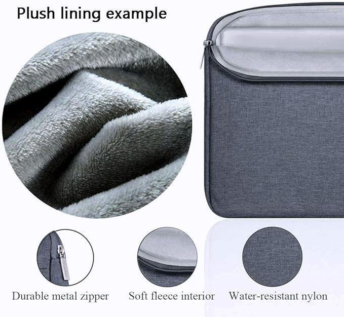 Voova Laptop Sleeve Carrying Case 13 13.6 Inch Compatible - Image 4