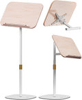 2 in 1 Dual-use Floor Book Stand & Desktop Book Stand, Height Adjustable from by aboutool