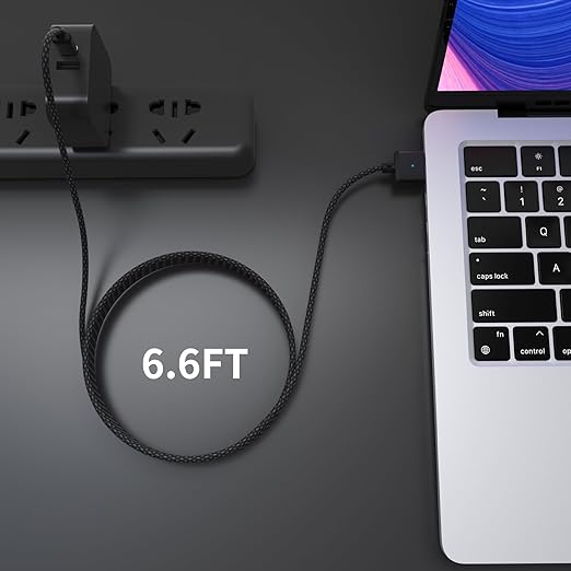 USB-C to Magnetic 3 Cable 140W for M4 MacBook Air Pro Charger, Magnetic Safe 3 - Image 3