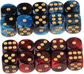 20PCS Polyhedral Dice D6 Dice 16mm Acrylic 6 Sided Dice Game Dice by Yiotfandoll