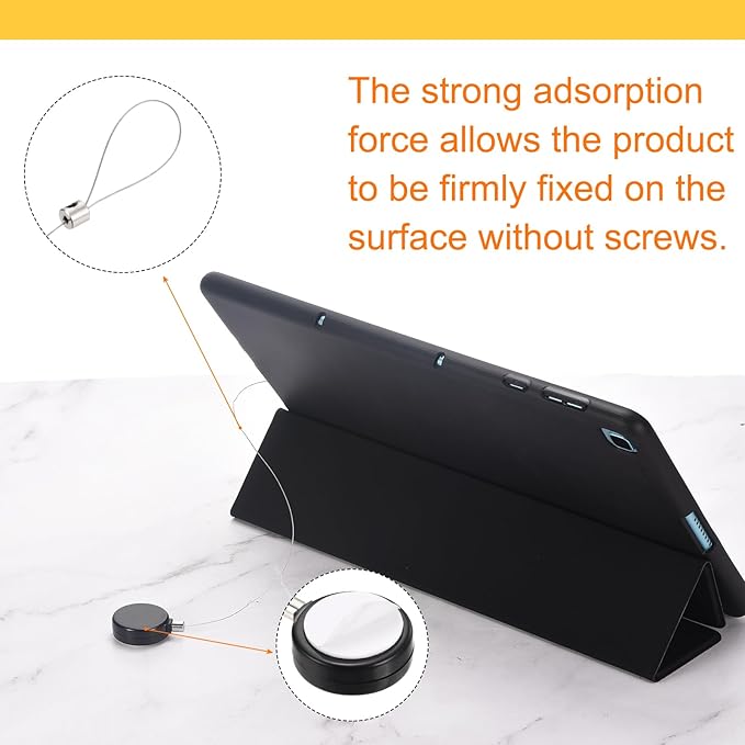 MECCANIXITY 1.8 ft Retractable Cable Lock - Image 3
