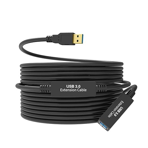 32Feet USB 3.0 Extension Cable, Type A-Male A-Female Extender Cord, by W+WDX%C2%A0MAST+DYNAPOINT+LIMITED