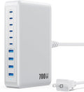 USB C Charger 700W USB C Charger Block, Upgraded GaN V 10-Port Fast Charging by GKUTW