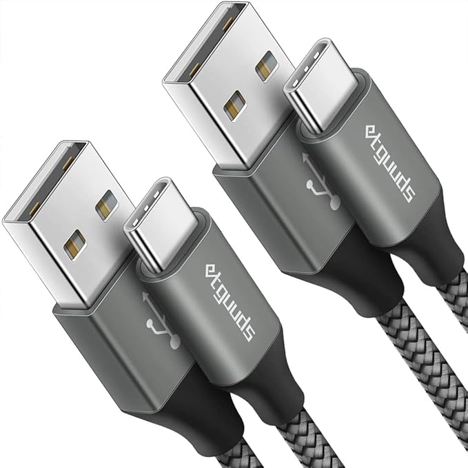 etguuds 6.6ft USB A to USB C Cable 3A Fast Charging, by etguuds