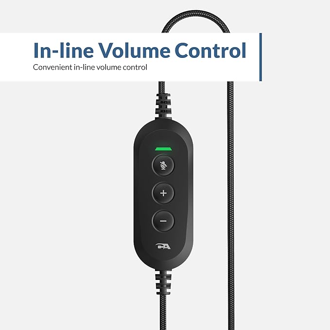 Cyber Acoustics USB-C Stereo Headset – Durable, and Clear Communication in - Image 5