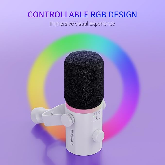 FEELWORLD PM1 XLR USB Dynamic Microphone Gifts - Image 5