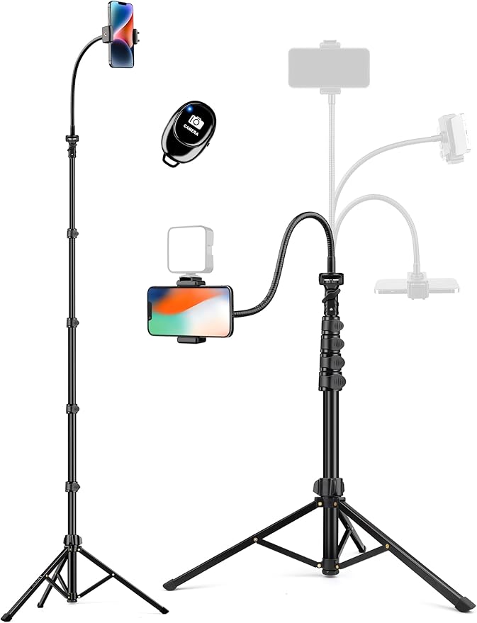 Phone Tripod Stand, Portable Phone Stand by Victiv