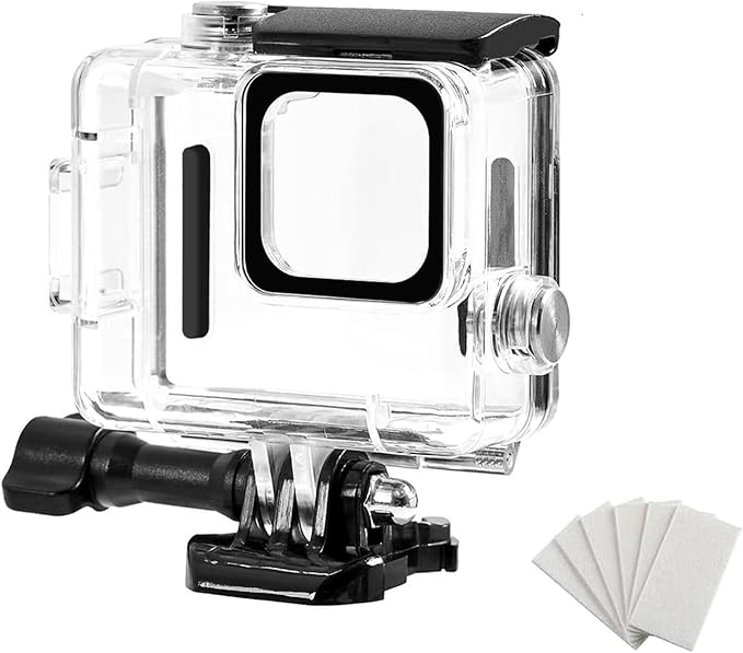 Waterproof Case for Go Pro Hero 4K, FotStdio 196ft/60m Underwater Diving by Unknown