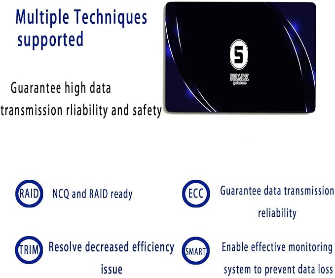 Dogfish Shark SSD 2.5 SATA III 64GB High Performance Internal Solid State Drive - Image 6