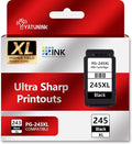 245XL Ink Cartridge Compatible for Canon 245XL Black Ink PG-243 PG-245 XL PG243 by YATUNINK
