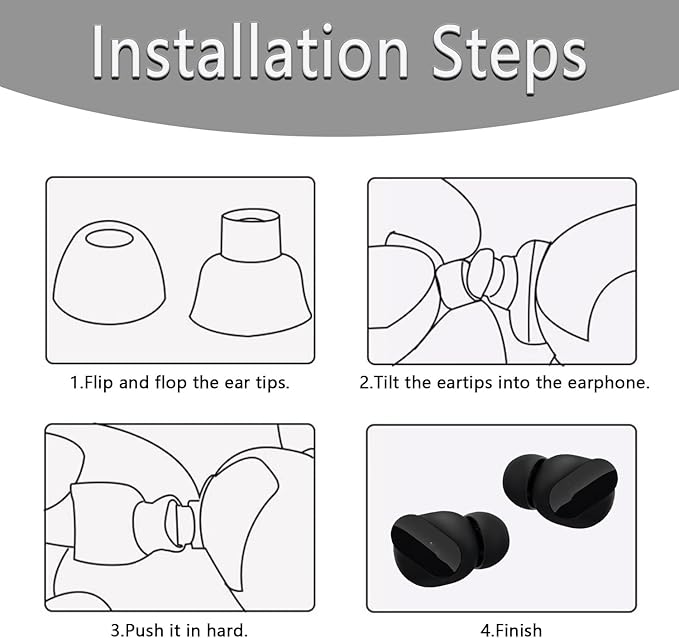 Replacement Silicone Ear Tips for Beats Fit Pro/Studio Buds/Studio Buds+ - Image 6