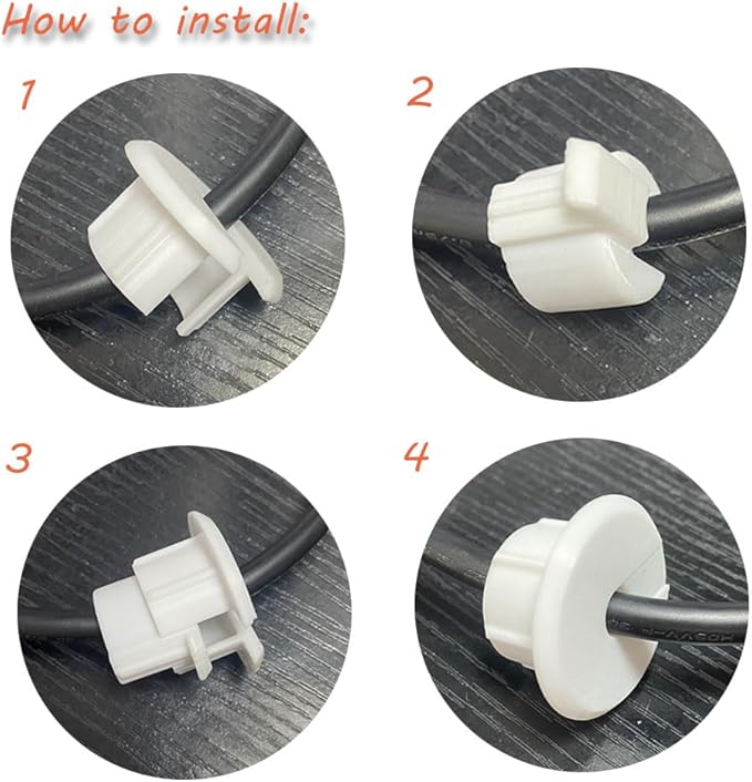 Wall Bushing Grommet for Starlink Dishy Router Ethernet adapter Cable, Starlink - Image 5