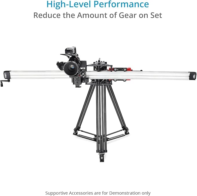 Proaim Cambird Pro 4-in-1 Gear. 6ft Video Camera Slider. Portable Mini Jib. - Image 2