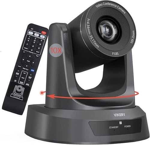 10X PTZ Conference Webcam with 3G-SDI/HDMI/USB Output, 1080P PTZ Live Streaming by ClarityinEveryAngleVikeryOpticalPTZCamera