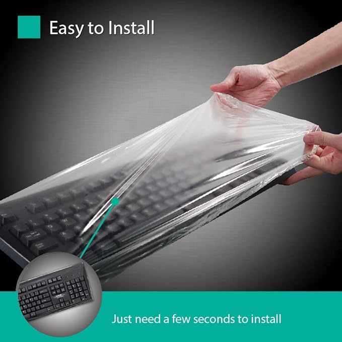Universal Keyboard Cap – Universal Fit Desktop Keyboard Cover - Image 5