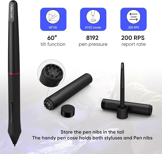 XPPen Artist 24 Pro 2.5K QHD Drawing Tablet - Image 4