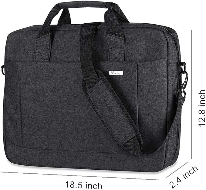 Voova Laptop Bag Case 17 17.3 Inch Computer Sleeve Messenger Bag - Image 6