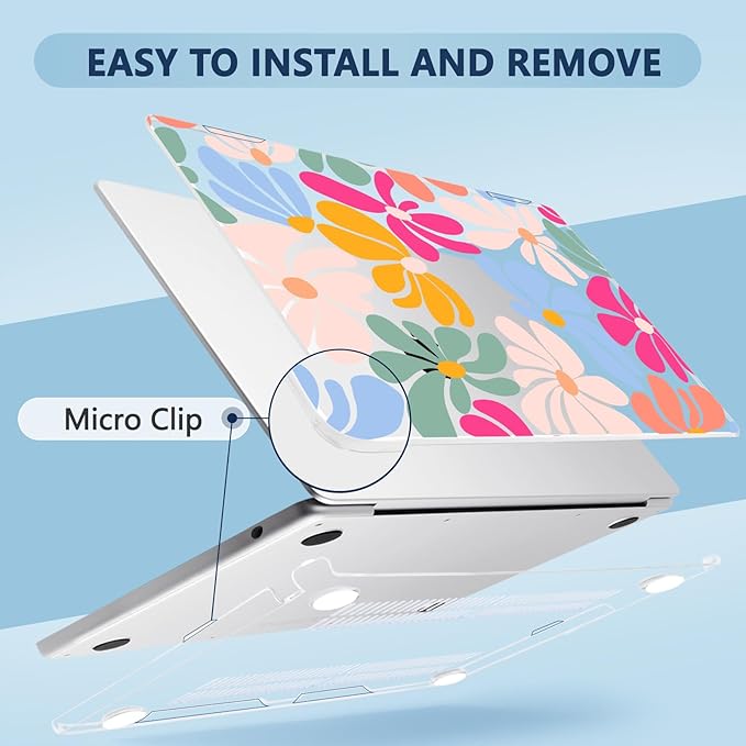 Compatible with MacBook Air 13.6 inch Case, M4 A3240/M3 A3113/M2 A2681 - Image 3