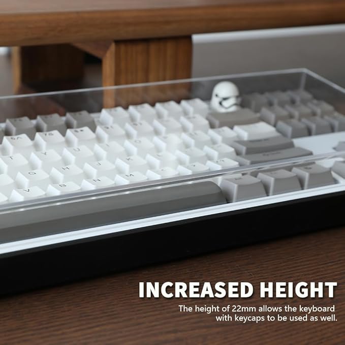 Acrylic Keyboard Dust Cover, 96 Keys Transparent Mechanical Keyboard Protective - Image 6