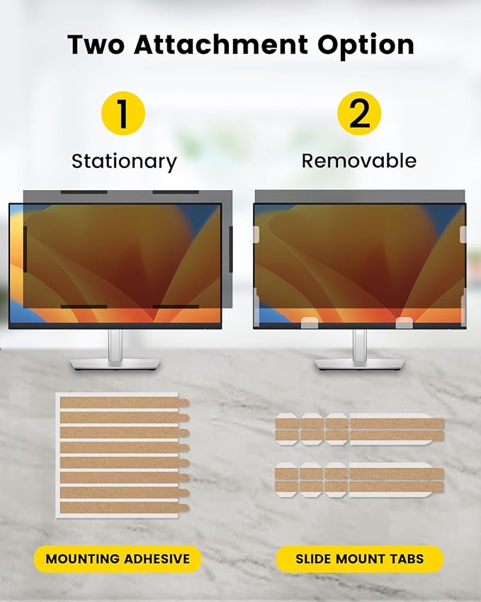 F FORITO 23.6 Inch 16:9 360°Privacy Screen Protector - Image 6