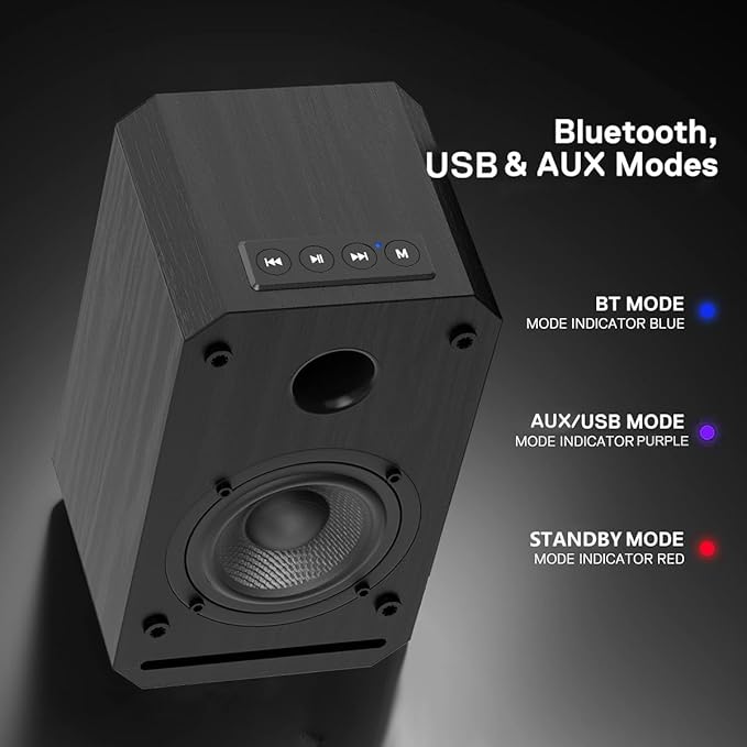 LONPOO Plug-N-Play Gaming Computer Speaker - Image 5
