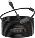 LDKCOK 60FT Active USB Extension Cable 2.0 Male to Female by LDKCOK
