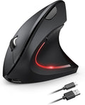 TECKNET Ergonomic Mouse Wireless, Rechargeable Mouse Wireless Silent by Tecknet