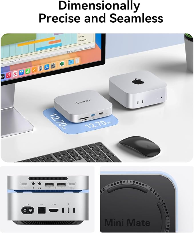 ORICO MiniMate SE Mac mini M4 2TB Storage & Docking Station, External SATA SSD - Image 4