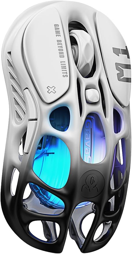 GravaStar Mercury M1 Pro Wireless Gaming Mouse, Lightweight Magnesium Alloy by GravaStar