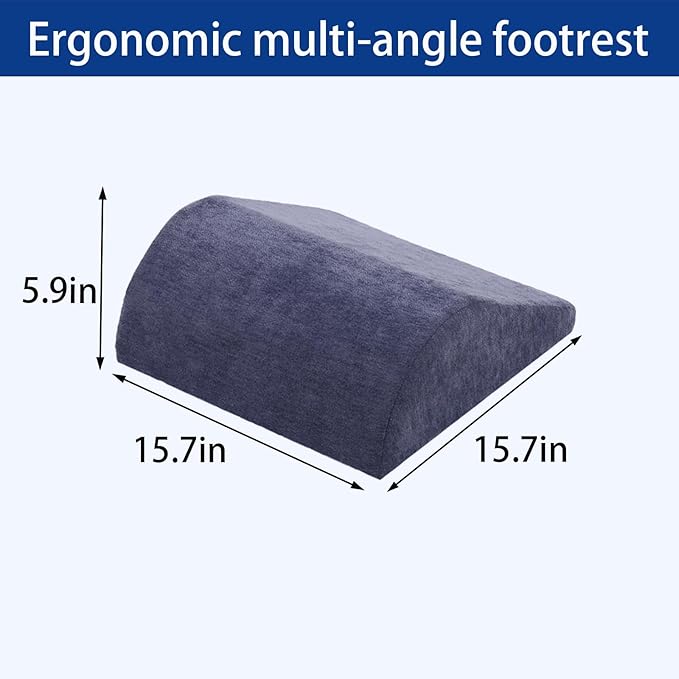 Foot Rest for Under Desk at Work Ergonomic Under Desk Footrest，Support Foot - Image 3