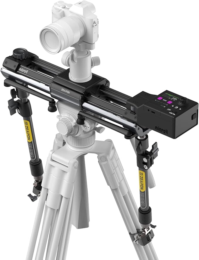 Zeapon Micro4 E500 Double Distance Motorized Camera Slider, High-Speed Low - Image 2
