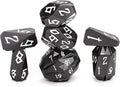 Metal DND Dice Set D and D, Dungeons and Dragons Dice of 7 RPG Dice Set Metal by FONVGOGO