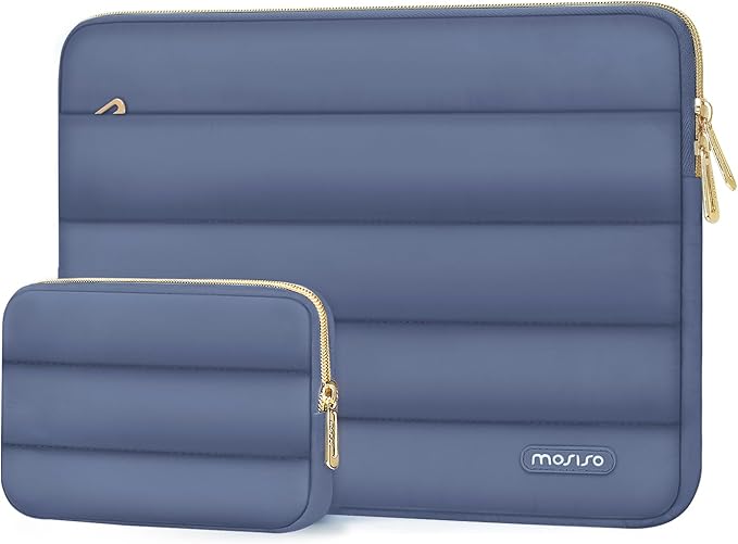 MOSISO 15-15.6 inch Laptop Case, 16 inch Puffy Laptop Sleeve Compatible by MOSISO