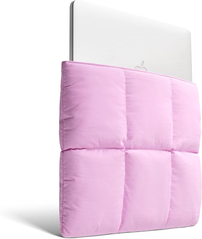 Comfyable Puffy Laptop Sleeve 15 Inch 16 Inch, Quilted Puffer Laptop Carrying - Image 2