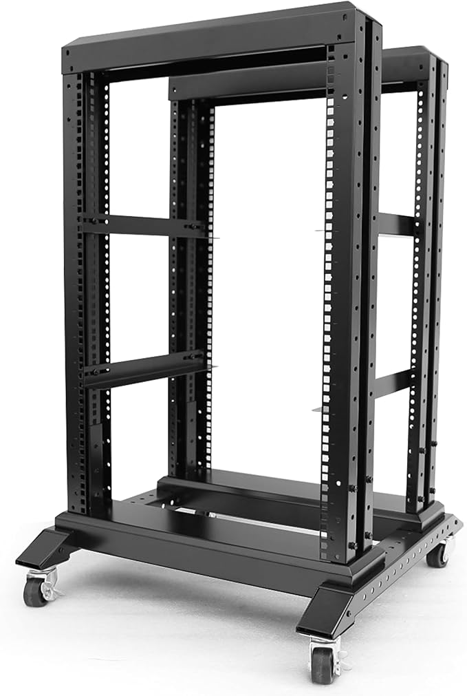 15U Server Rack/4-Post 19in Network Rack/Open Frame Rack by GlobalRack