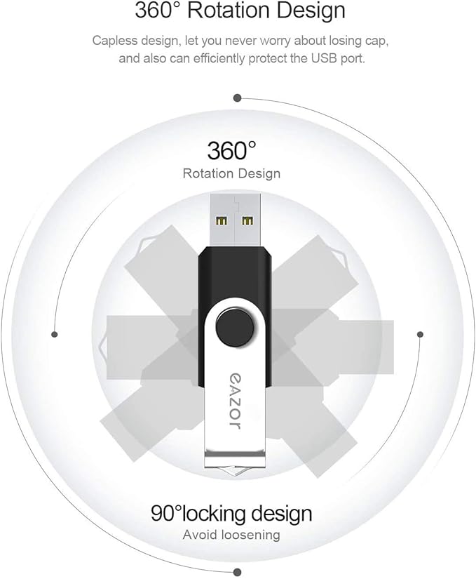 128GB 64 GB 4GB Flash Drive USB Flash Drive Thumb Drive 5 Pack 2 Pack 20 Pack - Image 6