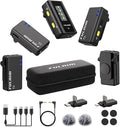 FULAIM X6 Wireless Lavalier Microphones by FULAIM