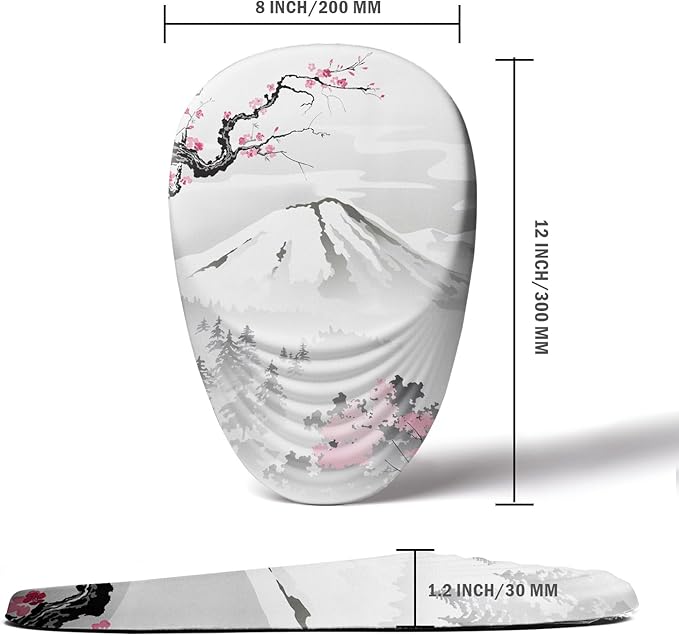 Ergonomic Mouse Pad with Wrist Support, Japanese Sakura Mouse Pad Wrist Rest - Image 6