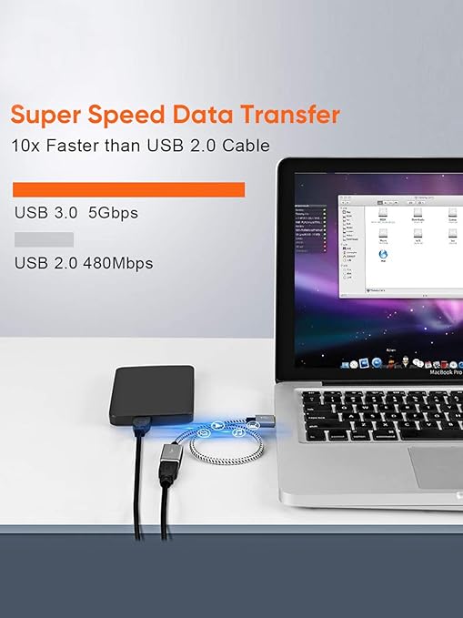 CableCreation 3.3 FT USB 3.0 Extension Cable, USB Male to Female Extender Cord - Image 2