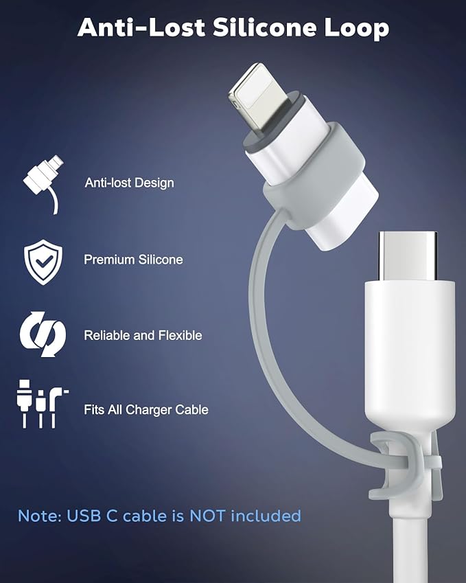 MoKo USB C to Lightning Adapter 4 Pack, Not - Image 6
