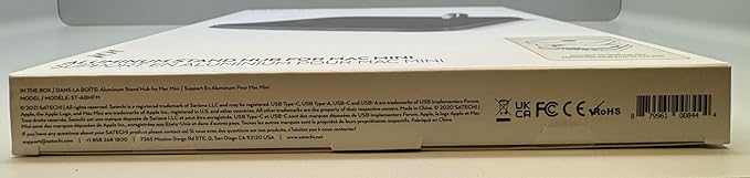 Satechi USB C Hub, Type-C Aluminum Stand & Hub, USB-C Data Port, Micro/SD Card - Image 8