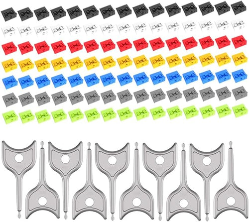 105 PCS USB Port Blockers with 10 Locks by Unknown