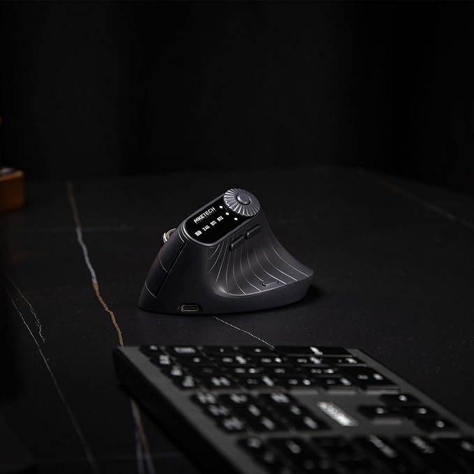 Vertical Ergonomic Mouse 2.4G Wireless BT Task Window Switching and Horizontal - Image 7