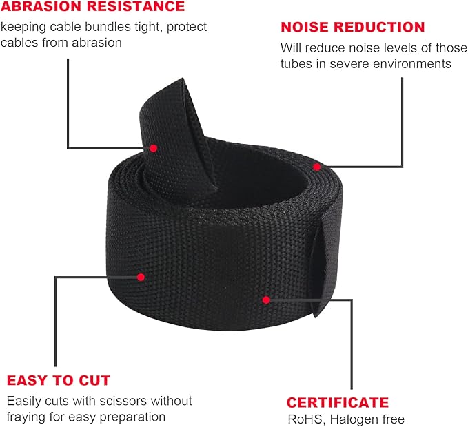 Heat Shrinkable Braided Sleeving 2:1 Ratio- Abrasion Protection Flexibility - Image 8