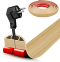 Floor Cord Cover Self Adhesive Cord Hider, 10FT Cable Management, Extension by DBHXXMB-HH