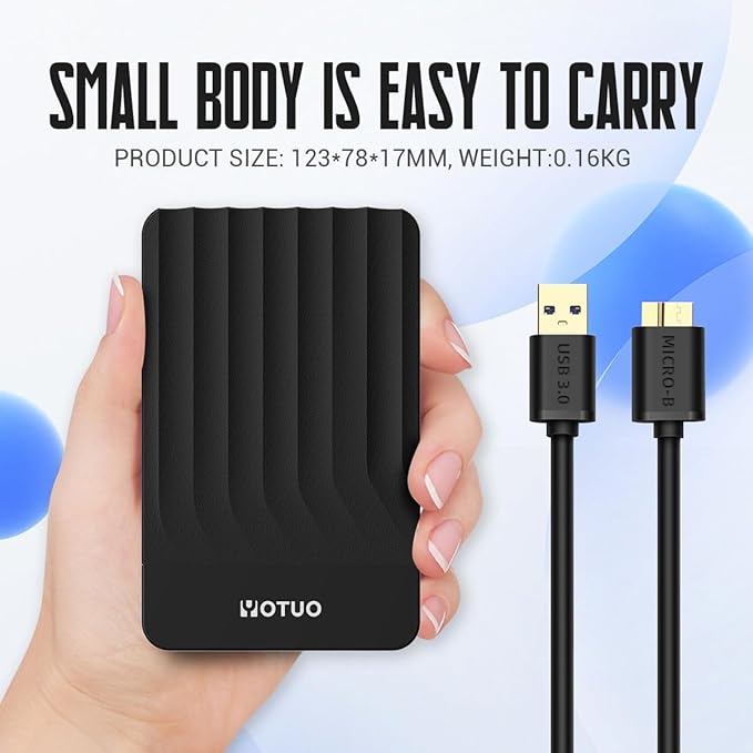 Portable External Hard Drive Storage Expansion Mobile HDD USB 3.0 - Image 6