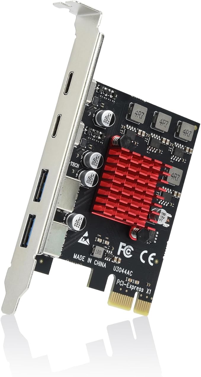 ELUTENG 4 Ports USB 3.1 PCIE Expansion Card Superspeed PCI Express Expansion - Image 9
