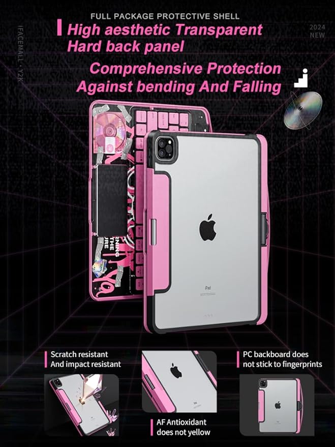 KARTICE Transparent 360 Keyboard Case - Image 4