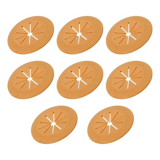 PATIKIL Desk Grommet 1-9/16", Light Brown by PATIKIL