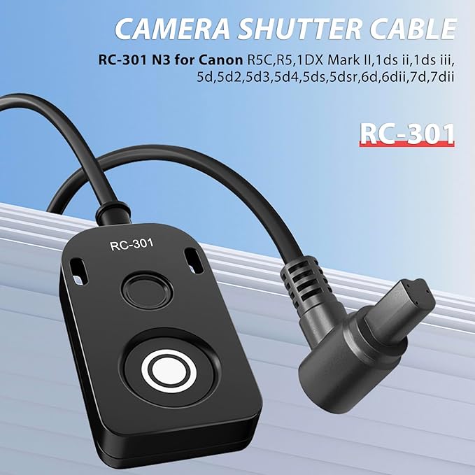 for Canon R5C Video Cable Release Cable Remote Camera Small Shutter Release - Image 2